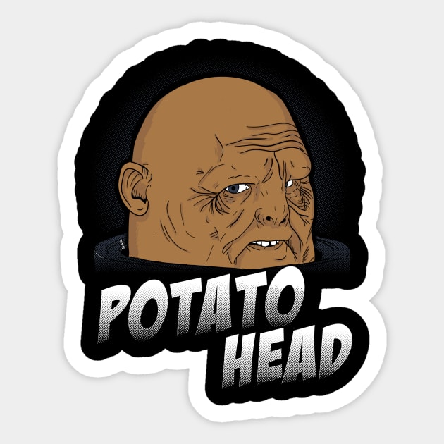 Potato Head Sticker by AmdyDesign